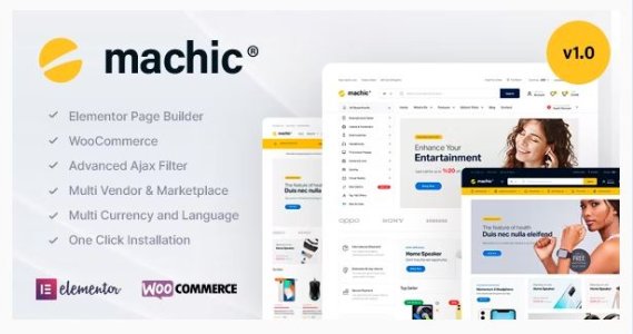 Machic - Electronics Store WooCommerce Theme