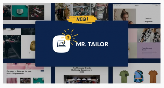 Mr. Tailor - eCommerce WordPress Theme for WooCommerce